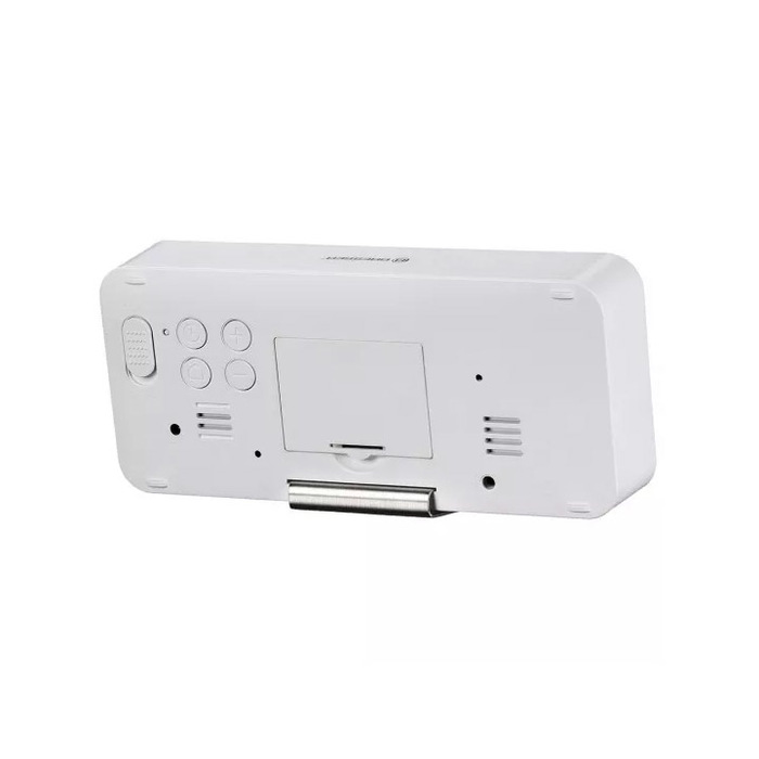 Bresser MyTime Echo FXL, белые проекционные часы