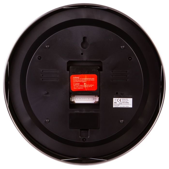 Bresser MyTime io NX Thermo/Hygro, 30 см, зеленые проекционные часы