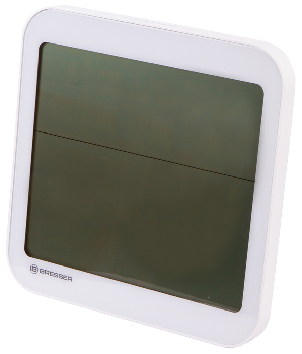 Bresser MyTime Meteotime LCD, белые проекционные часы