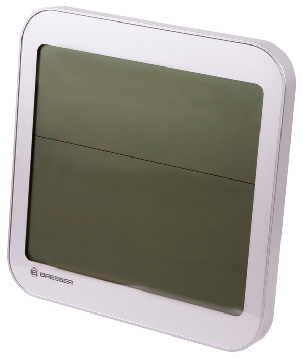 Bresser MyTime Meteotime LCD, серебристые проекционные часы