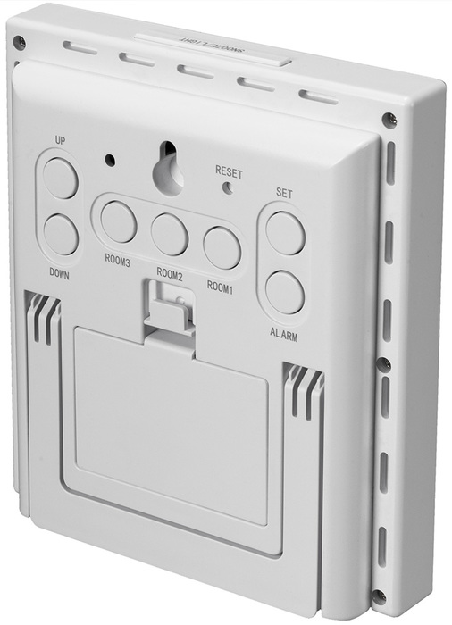 Bresser Temeo Hygro Quadro Prestige с тремя датчиками, белая (78585) цифровая метеостанция