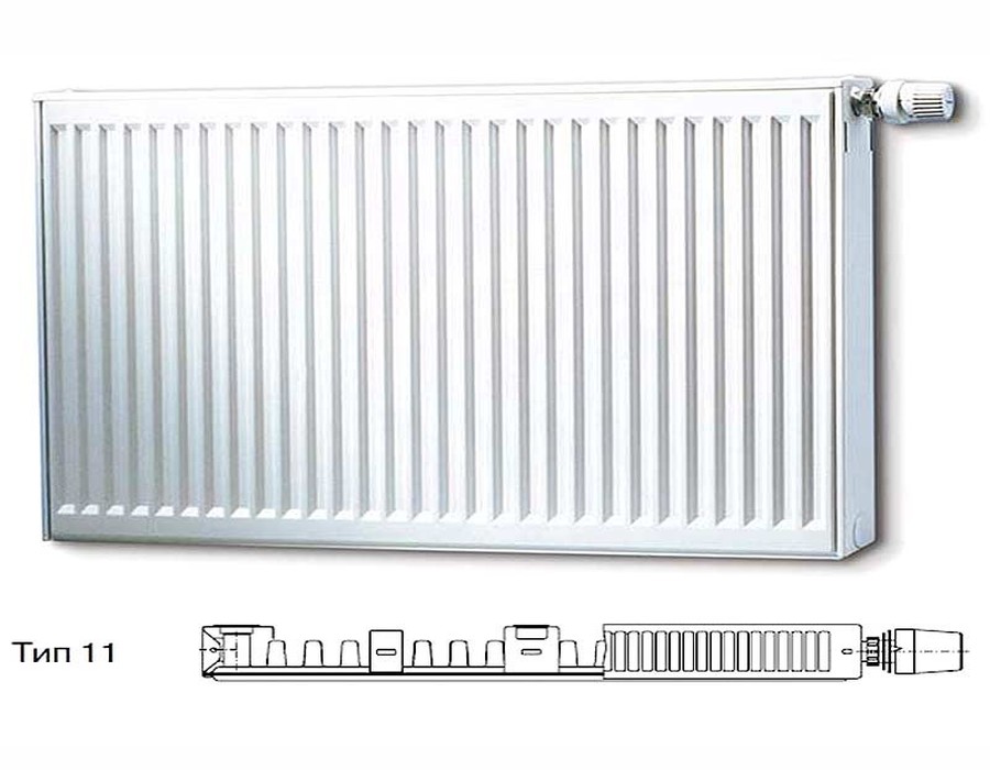 Buderus Радиатор K-Profil 11/300/900 (48) (B) стальной панельный радиатор Тип 10