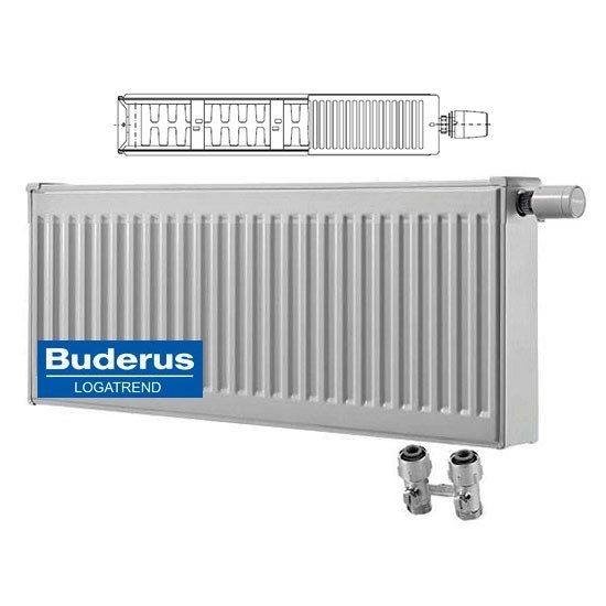 Buderus Радиатор VK-Profil 22/500/2000 (18) (B) стальной панельный радиатор Тип 22