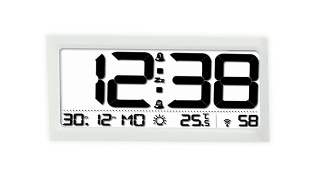 BVItech BV-47Wxx для детской комнаты белые часы