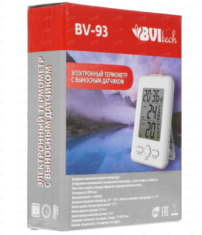 BVItech BV-93 цифровая метеостанция