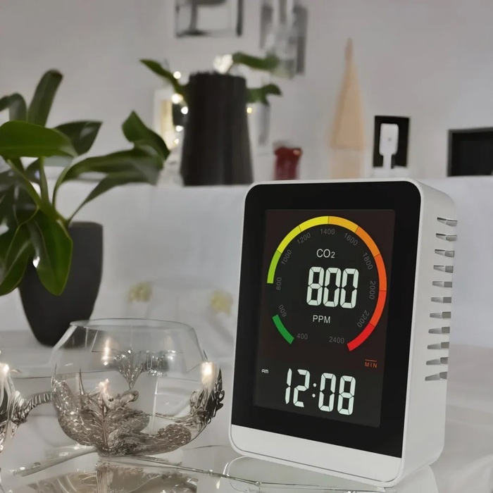 BVItech BV-M94 CO2/TTH проекционные часы