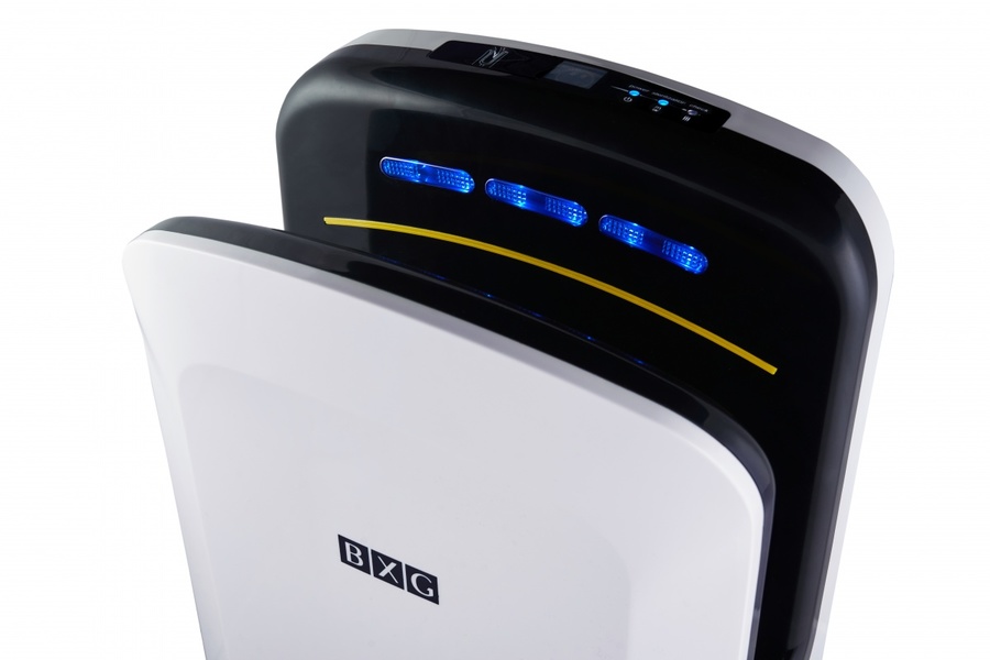 BXG JET-7200 UV черно-белая пластиковая сушилка для рук