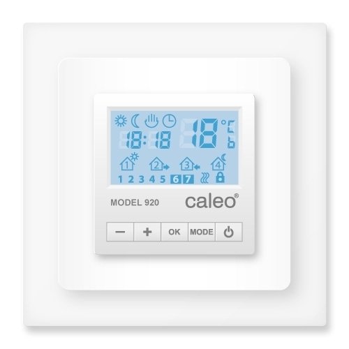 Caleo 920 с адаптерами терморегулятор для теплого пола