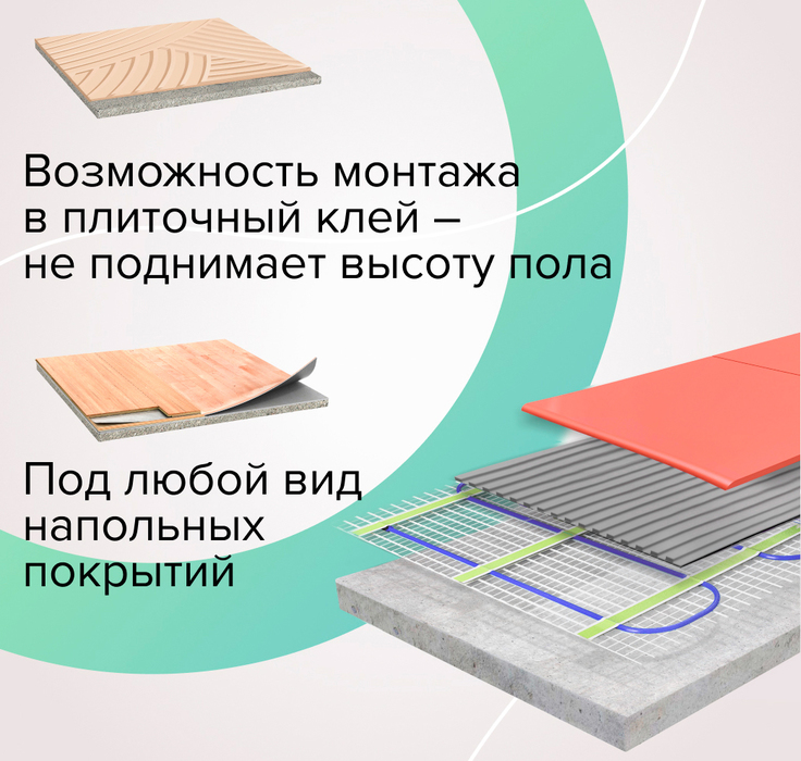 Caleo Comfomat 170-0,5-4,0 нагревательный мат 4 м<sup>2</sup>