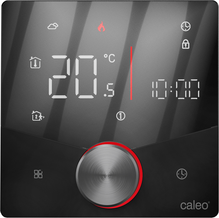 Caleo С933 Wi-Fi black терморегулятор для теплого пола