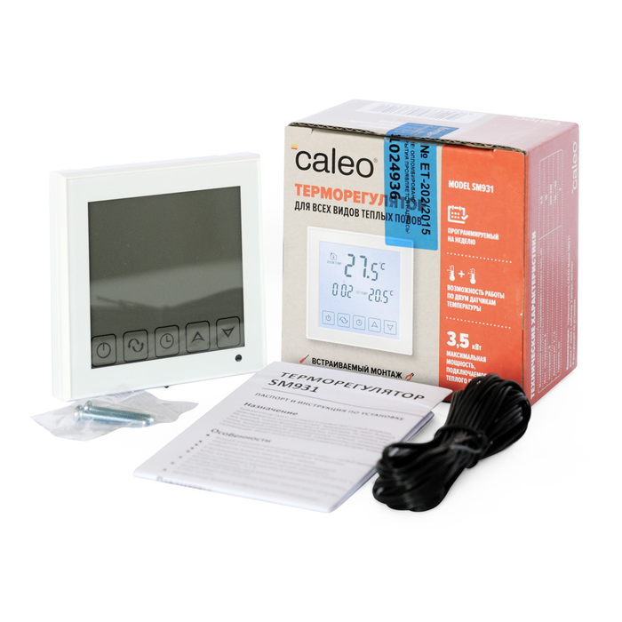Caleo SM931 терморегулятор для теплого пола