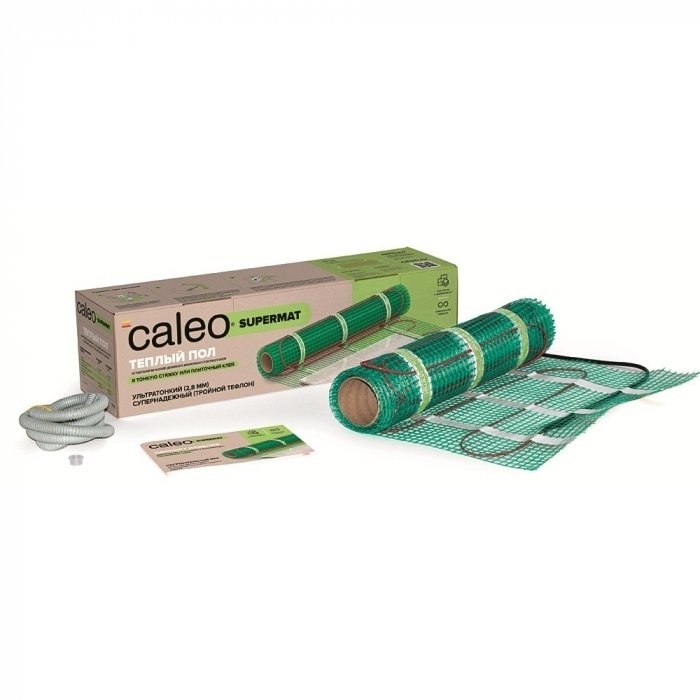Caleo SUPERMAT 200-0,5-2,4 нагревательный мат 2 м<sup>2</sup>