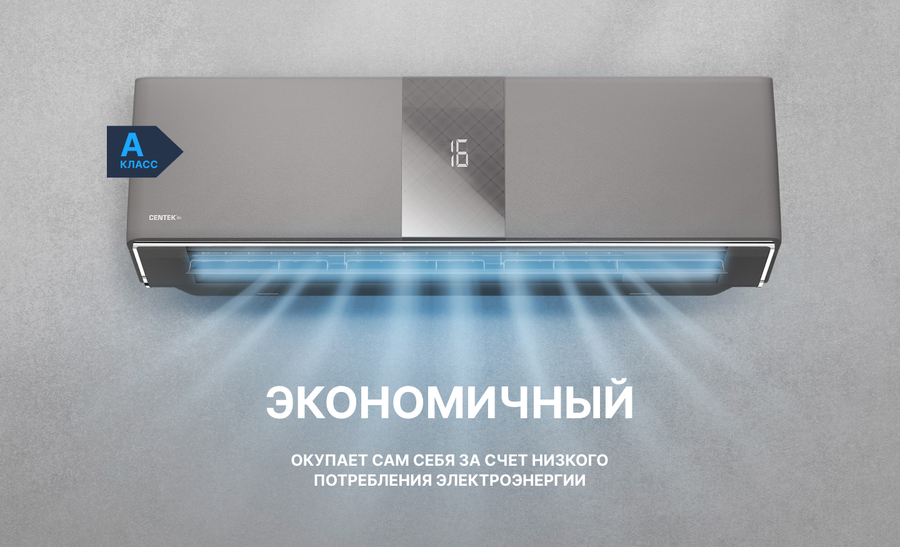 Centek CT-65G10 (Gray) настенный кондиционер