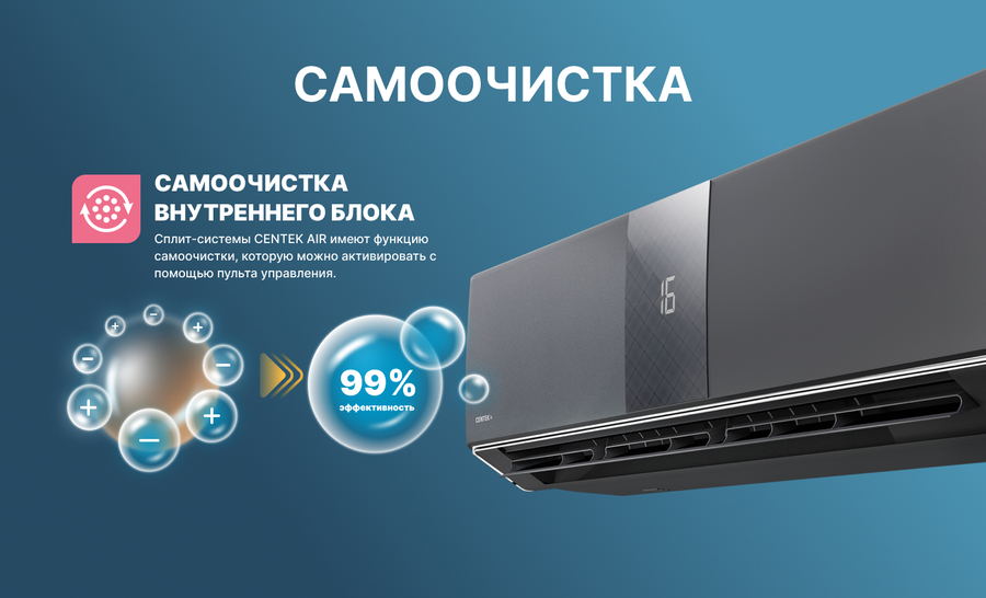 Centek CT-65G10 (Gray) настенный кондиционер
