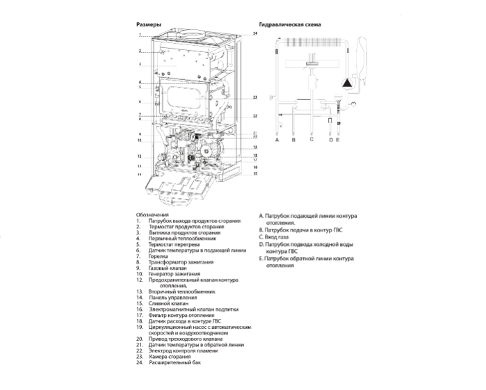 Chaffoteaux PIGMA ADVANCE 35 настенный газовый котел