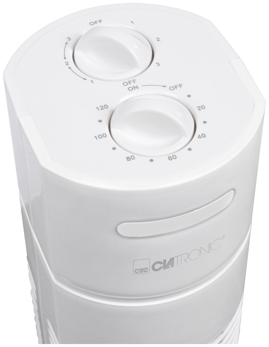 Clatronic Tower ТВЛ 3770 белый напольный вентилятор