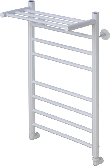 Comfysan Luce W-8 80/40 с полкой, белый водяной полотенцесушитель