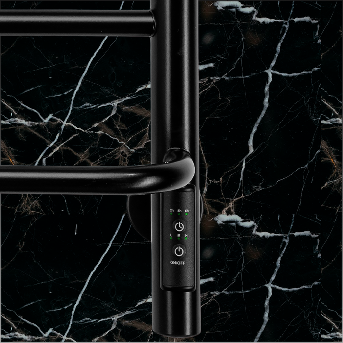Comfysan Puro EC-8 80/40, черный электрический полотенцесушитель