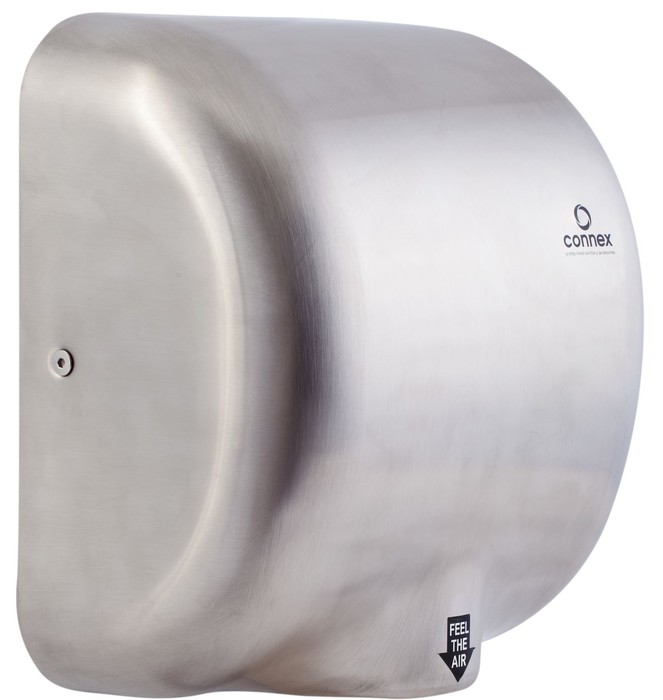CONNEX HD-1200 BRUSHED AIR TURBO металлическая сушилка для рук
