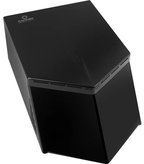 CONNEX HD-150 V AIR BLACK пластиковая сушилка для рук