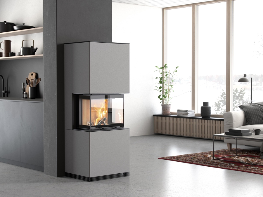 Contura i61AN, артстоун, натуральный печь-камин