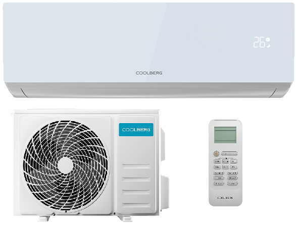 Coolberg Runa Silver CI-24UR1/CI-24UR1 настенный кондиционер