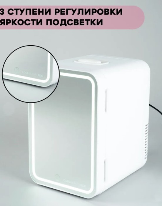 Coolboxbeauty Flash Box серебрянный термоэлектрический автохолодильник
