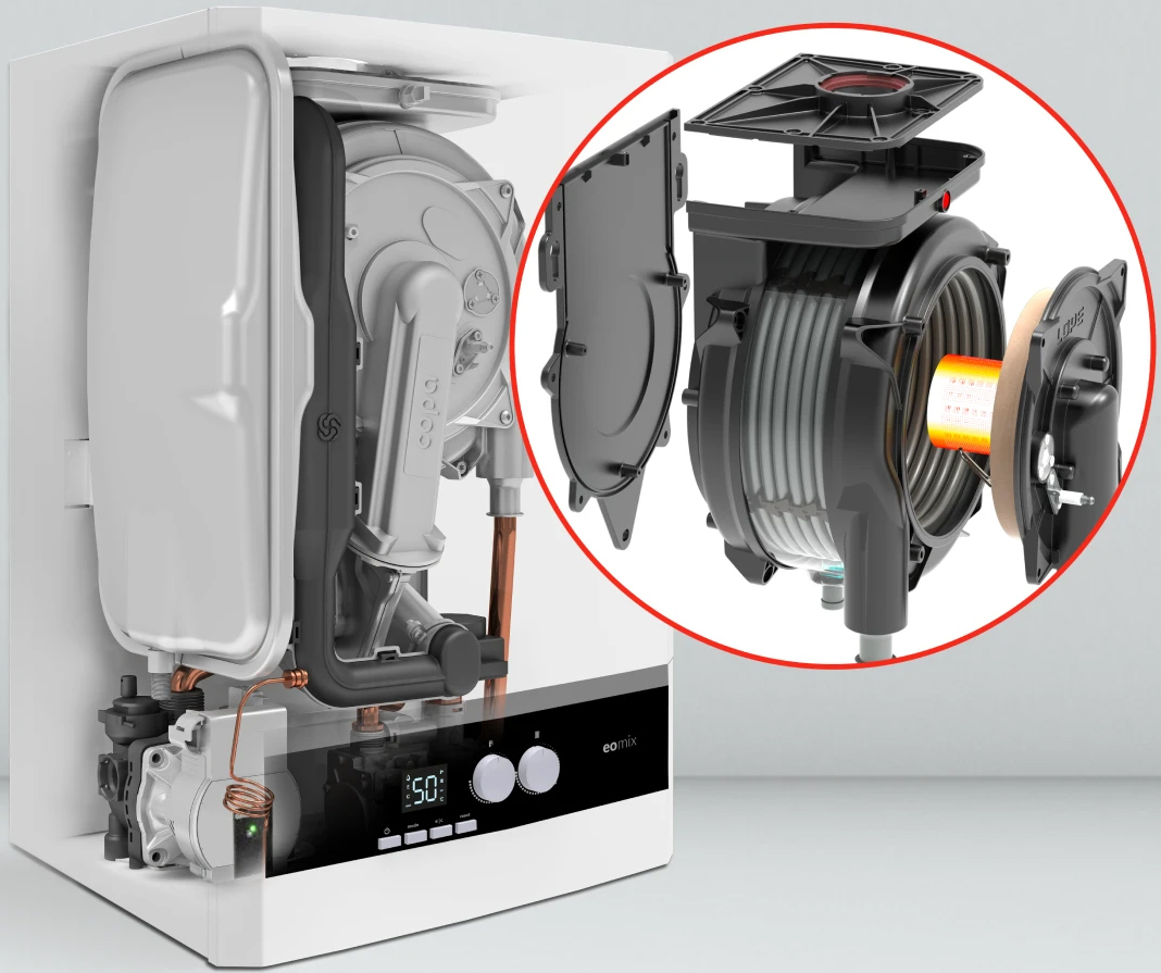 COPA EOMIX 35 кВт комбинированный настенный газовый котел