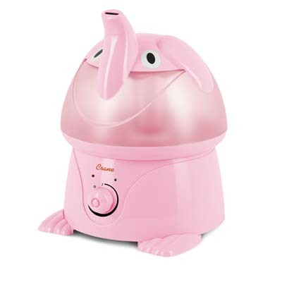 Crane EE-3186P Слон, розовый ультразвуковой увлажнитель воздуха