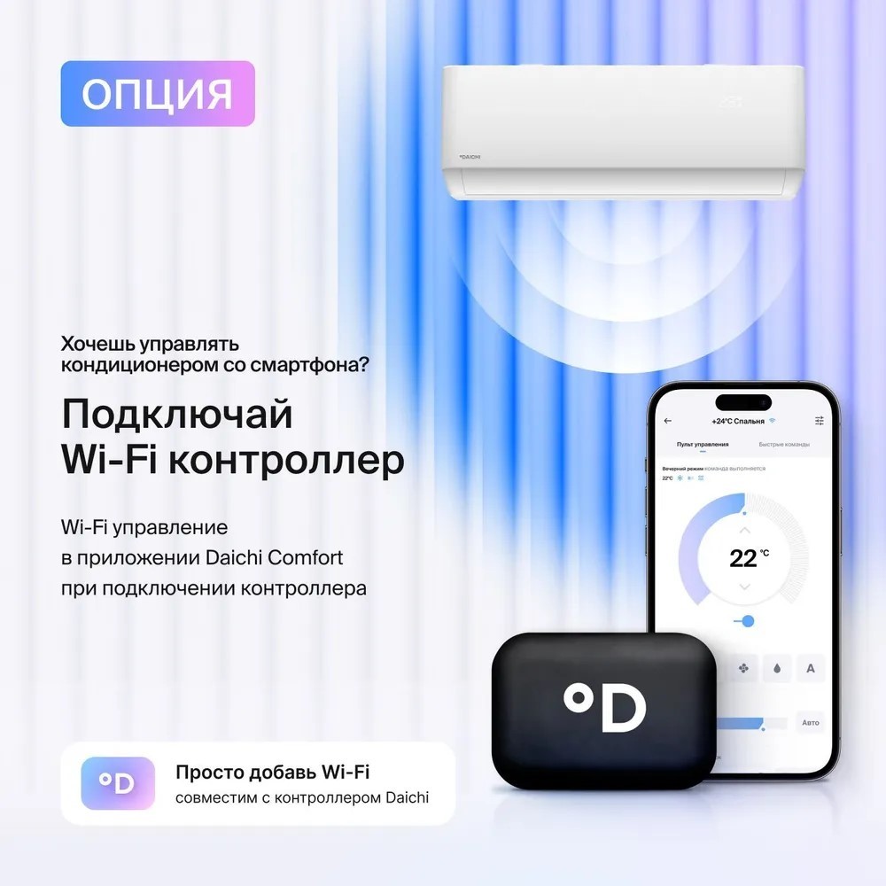 Daichi AIR50AVQ1R/AIR50FV1R настенный кондиционер