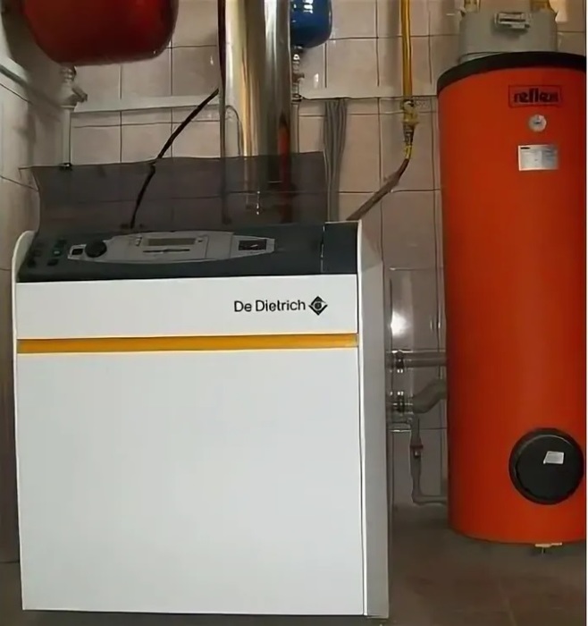 De Dietrich DTG 230-11 S B3 (теплообменник в сборе) напольный газовый котел