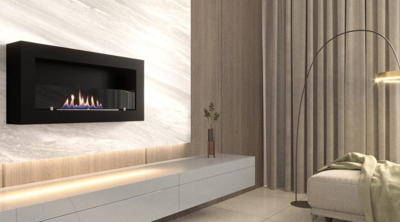 Decofire Vega M настенный настенный биокамин