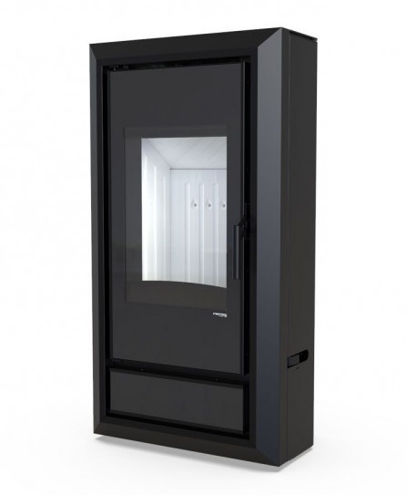 DEFRO HOME IGNIS, черная сталь дровяная печь