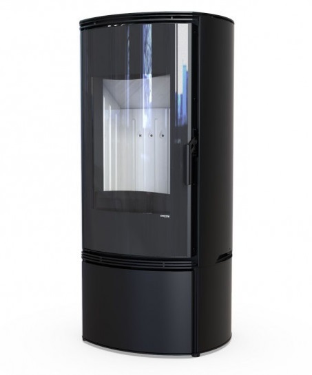 DEFRO HOME ORBIS, черная сталь дровяная печь