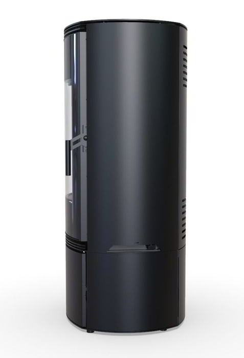 DEFRO HOME ORBIS, черная сталь дровяная печь