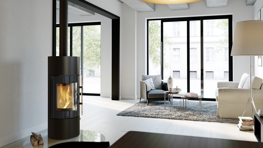 DEFRO HOME ORION, 6,7 кВт дровяная печь