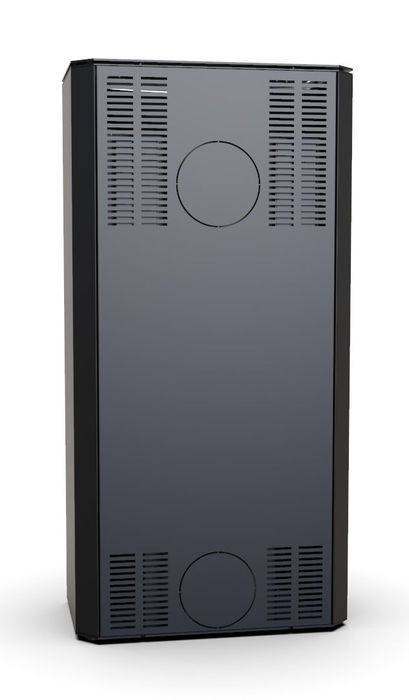 DEFRO HOME ORTI, черная сталь дровяная печь