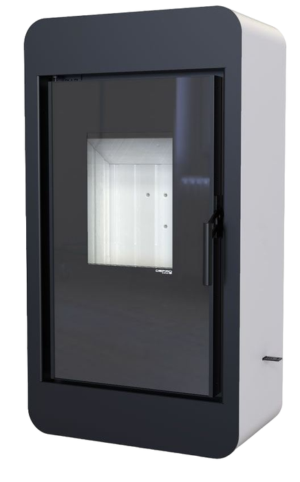 DEFRO HOME PICO, белая сталь дровяная печь