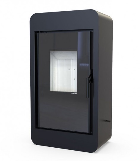 DEFRO HOME PICO, черная сталь дровяная печь