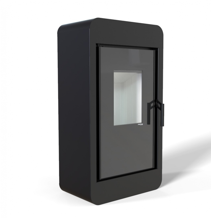 DEFRO HOME PICO, черная сталь дровяная печь