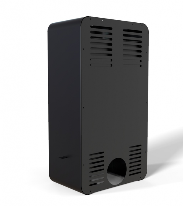 DEFRO HOME PICO, черная сталь дровяная печь