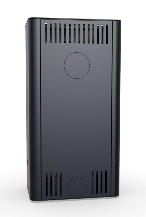 DEFRO HOME SOLUM, черная сталь дровяная печь