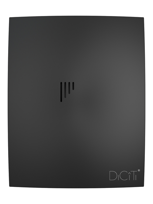DiCiTi BREEZE 4C Matt black вытяжка для ванной диаметр 100 мм