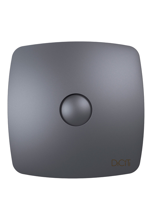 DiCiTi Rio 5C dark gray metal вытяжка для ванной диаметр 125 мм