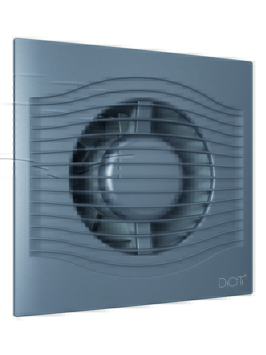 DiCiTi SLIM 4C dark gray metal вытяжка для ванной диаметр 100 мм
