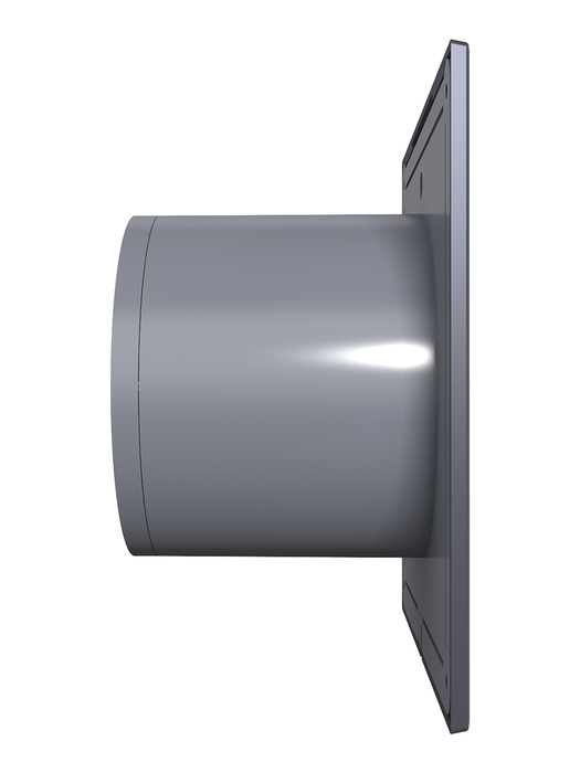 DiCiTi SLIM 4C dark gray metal вытяжка для ванной диаметр 100 мм