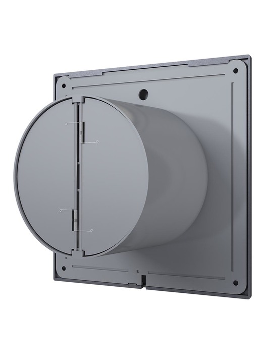 DiCiTi SLIM 4C dark gray metal вытяжка для ванной диаметр 100 мм