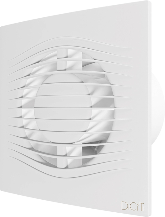 DiCiTi SLIM 4C Matt white вытяжка для ванной диаметр 100 мм