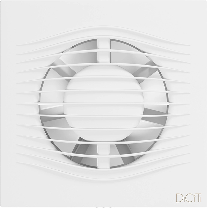 DiCiTi SLIM 4C Matt white вытяжка для ванной диаметр 100 мм