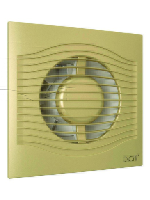 DiCiTi SLIM 5C champagne вытяжка для ванной диаметр 125 мм